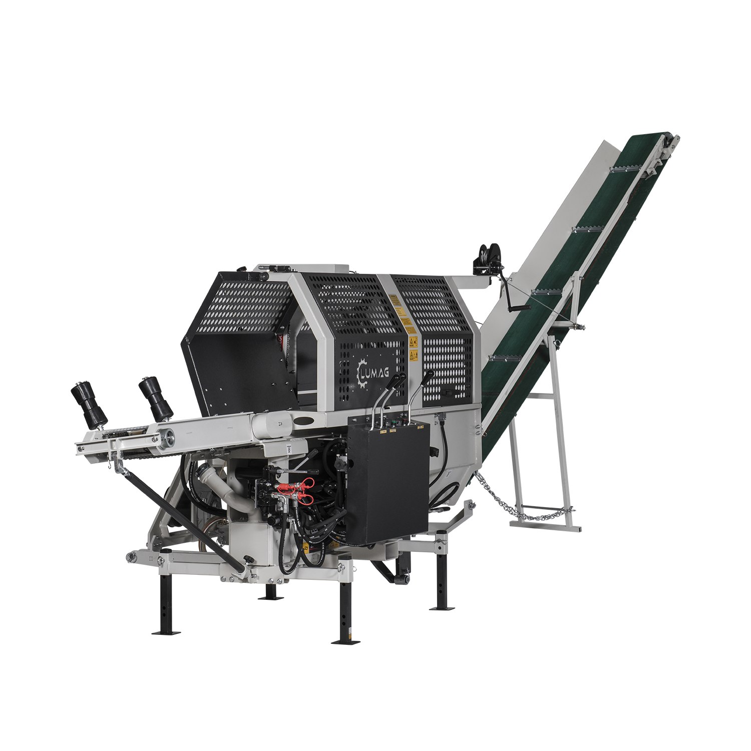 Voll-Hydraulische Sägespaltmaschine SSA-400-12PRO/Z